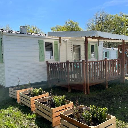 Mobil-Home Climatise Avec Piscine Aureilhan  Buitenkant foto