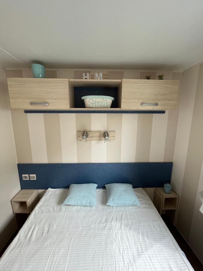 Mobil-Home Climatise Avec Piscine Aureilhan  Buitenkant foto